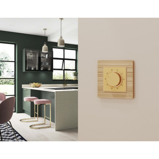 Накладка для терморегулятора электромеханического для теплого пола Ambrella Volt ALFA AP6057