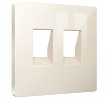 Накладка для розетки RJ-11 или RJ-45 Ambrella Volt ALFA AP3121