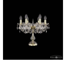 Настольная лампа декоративная Bohemia Ivele Crystal 1402 1402L/6/141-39 G