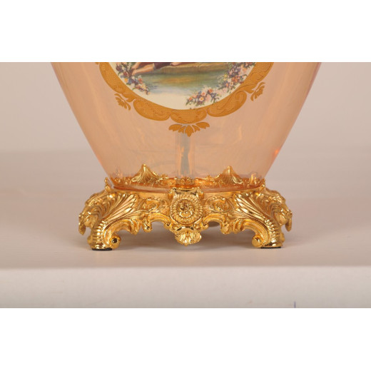 Настольная лампа декоративная Abrasax Lilie TL.8102-1GO