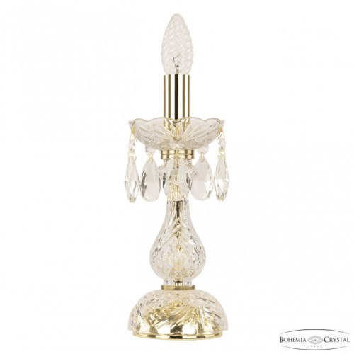 Настольная лампа декоративная Bohemia Ivele Crystal 107 107L/1-27 G