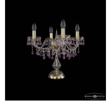 Настольная лампа декоративная Bohemia Ivele Crystal 1410 1410L/4/141-39 G V7010