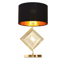 Настольная лампа декоративная LUMINA DECO Fabi LDT 5529 F.GD+BK