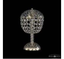 Настольная лампа декоративная Bohemia Ivele Crystal 1477 14771L2/22 G