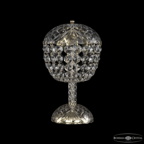 Настольная лампа декоративная Bohemia Ivele Crystal 1477 14771L2/22 G