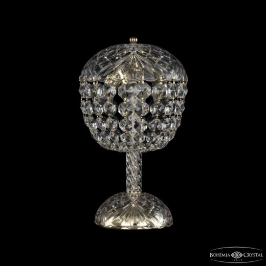 Настольная лампа декоративная Bohemia Ivele Crystal 1477 14771L2/22 G