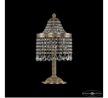 Настольная лампа декоративная Bohemia Ivele Crystal 1920 19201L6/H/20IV Pa Leafs