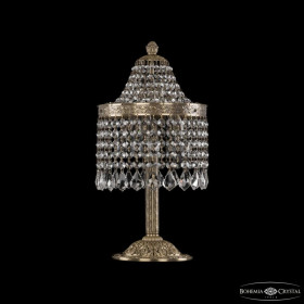 Настольная лампа декоративная Bohemia Ivele Crystal 1920 19201L6/H/20IV Pa Leafs
