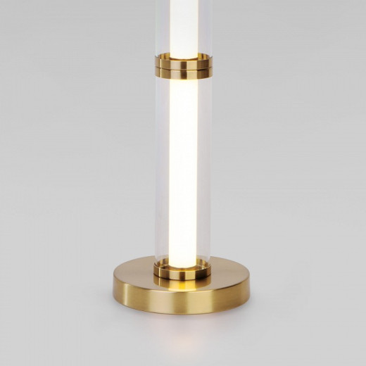 Настольная лампа декоративная Eurosvet Stark 80536/1 латунь