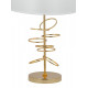 Настольная лампа декоративная LUMINA DECO Milari LDT 5530 F.GD+WT