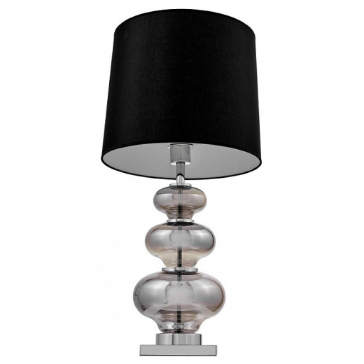 Настольная лампа декоративная LUMINA DECO Briston LDT 303 CHR+BK