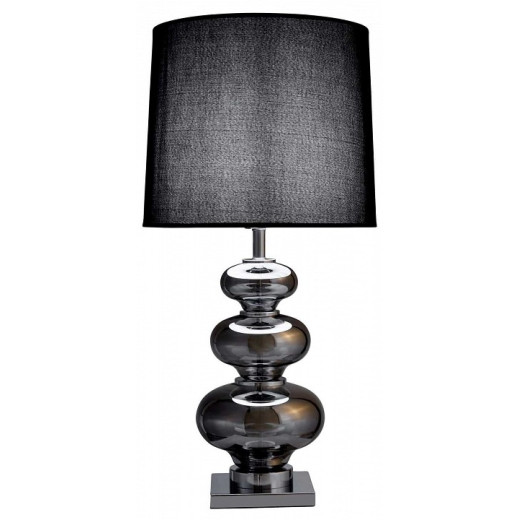 Настольная лампа декоративная LUMINA DECO Briston LDT 303 CHR+BK