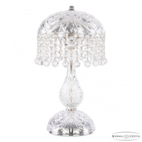 Настольная лампа декоративная Bohemia Ivele Crystal 1478 14781L1/22 Ni Balls