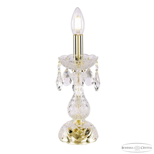 Настольная лампа декоративная Bohemia Ivele Crystal 101 101L/1-27 G