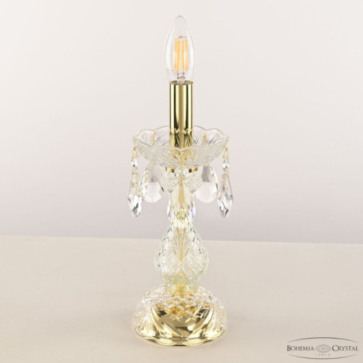Настольная лампа декоративная Bohemia Ivele Crystal 101 101L/1-27 G