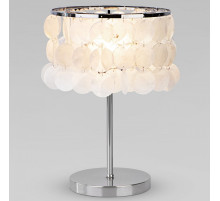 Настольная лампа декоративная Eurosvet Sandra 208101 хром/перламутр