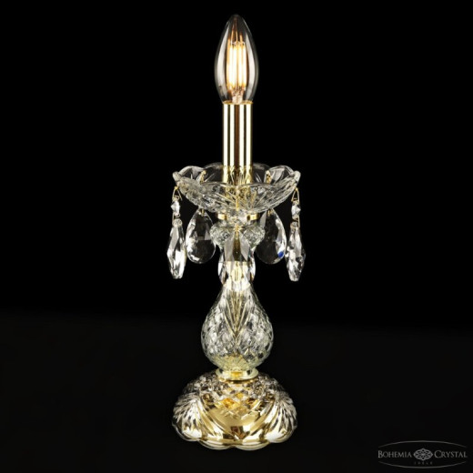 Настольная лампа декоративная Bohemia Ivele Crystal 101 101L/1-27 G