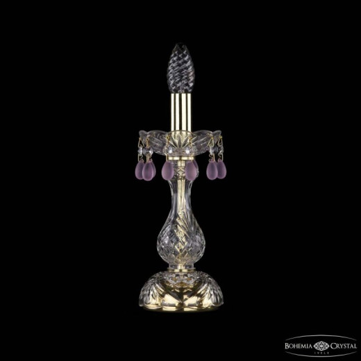 Настольная лампа декоративная Bohemia Ivele Crystal 1410 1410L/1-27 G V7010