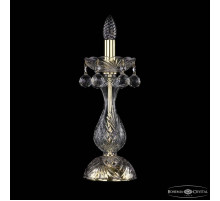 Настольная лампа декоративная Bohemia Ivele Crystal 1409 1409L/1-35 G