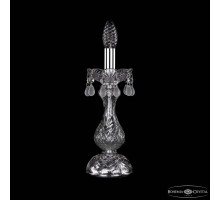 Настольная лампа декоративная Bohemia Ivele Crystal 1410 1410L/1-31 Ni V0300