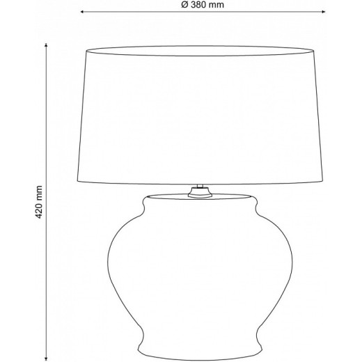 Настольная лампа декоративная Lucia Tucci Harrods 2 HARRODS T940.1