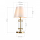 Настольная лампа декоративная ST-Luce BRASS SL1403.304.01
