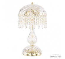 Настольная лампа декоративная Bohemia Ivele Crystal 1478 14781L1/22 G Drops