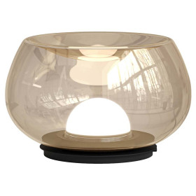 Настольная лампа декоративная Denkirs FLOA DK6747-BK+AM