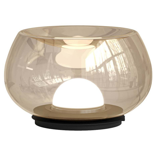 Настольная лампа декоративная Denkirs FLOA DK6747-BK+AM