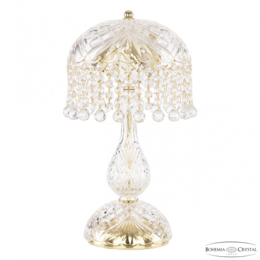 Настольная лампа декоративная Bohemia Ivele Crystal 1478 14781L1/22 G Balls