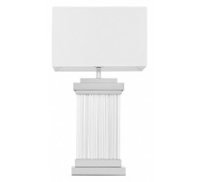 Настольная лампа декоративная LUMINA DECO Davos LDT 310 CHR+WT