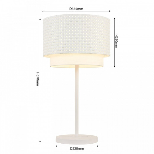 Настольная лампа декоративная F-promo Nevada 4801-1T