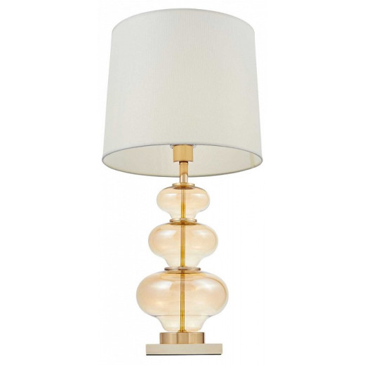 Настольная лампа декоративная LUMINA DECO Briston LDT 303 F.GD+WT