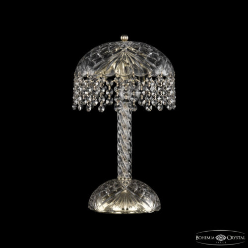 Настольная лампа декоративная Bohemia Ivele Crystal 1478 14781L2/22 G R