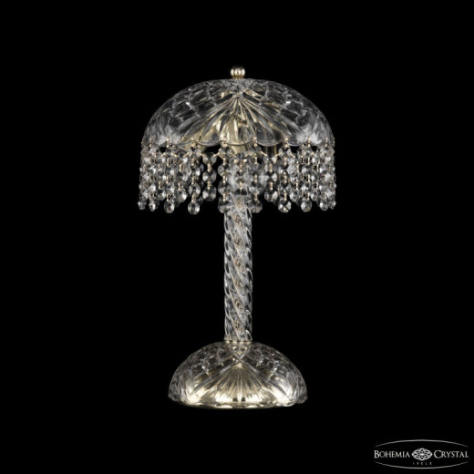 Настольная лампа декоративная Bohemia Ivele Crystal 1478 14781L2/22 G R