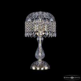 Настольная лампа декоративная Bohemia Ivele Crystal 1478 14781L1/22 G Leafs