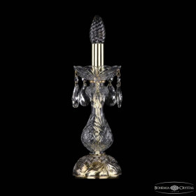 Настольная лампа декоративная Bohemia Ivele Crystal 1402 1402L/1-31 G