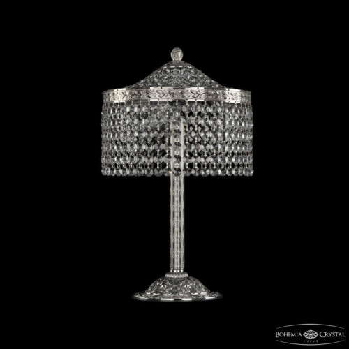 Настольная лампа декоративная Bohemia Ivele Crystal 1920 19201L6/25IV Ni R