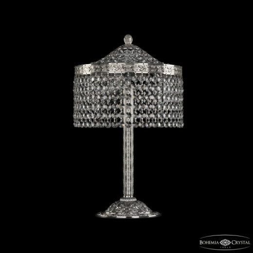 Настольная лампа декоративная Bohemia Ivele Crystal 1920 19201L6/25IV Ni R