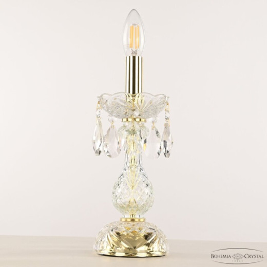 Настольная лампа декоративная Bohemia Ivele Crystal 101 101L/1-27 G