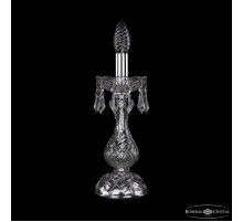 Настольная лампа декоративная Bohemia Ivele Crystal 1403 1403L/1-31 Ni