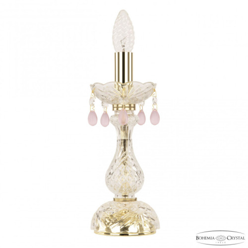 Настольная лампа декоративная Bohemia Ivele Crystal 112 112L/1-27 G V7010