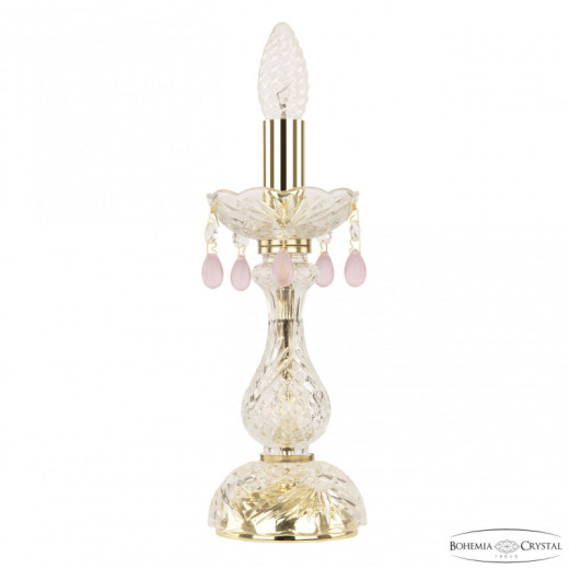 Настольная лампа декоративная Bohemia Ivele Crystal 112 112L/1-27 G V7010