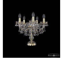 Настольная лампа декоративная Bohemia Ivele Crystal 1409 1409L/5/141-39 G