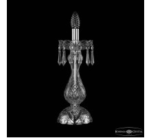 Настольная лампа декоративная Bohemia Ivele Crystal 1403 1403L/1-35 Ni