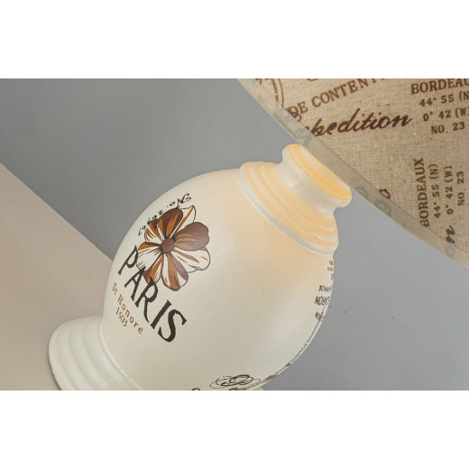 Настольная лампа декоративная Arti Lampadari Canicatti Canicatti E 4.1.T1 W