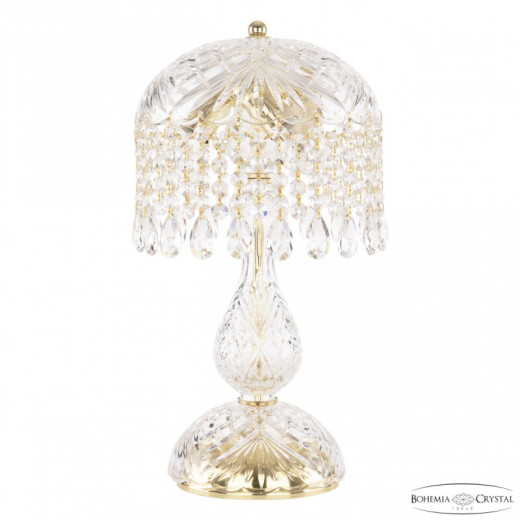 Настольная лампа декоративная Bohemia Ivele Crystal 1478 14781L1/22 G