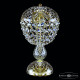 Настольная лампа декоративная Bohemia Ivele Crystal 1477 14771L1/22 Ni