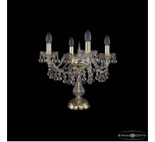Настольная лампа декоративная Bohemia Ivele Crystal 1409 1409L/4/141-39 G