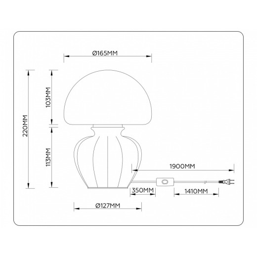 Настольная лампа декоративная Ambrella Light LH LH53247